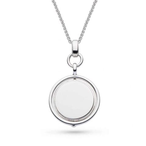 Kit Heath Celeste Eclipse Grande Round Spinner Necklace