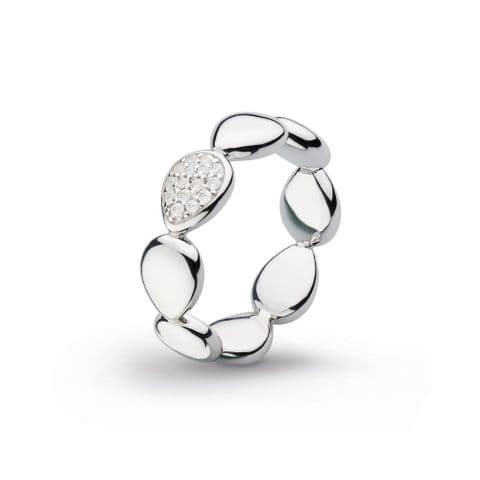Kit Heath Coast Pebble Glisten Pavé Ring