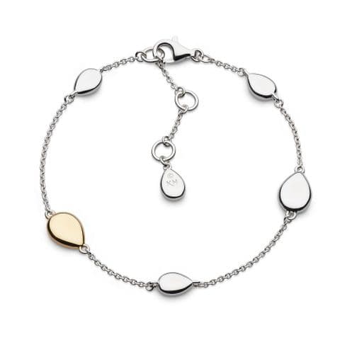 Kit Heath, Coast Pebble Golden Station Bracelet
