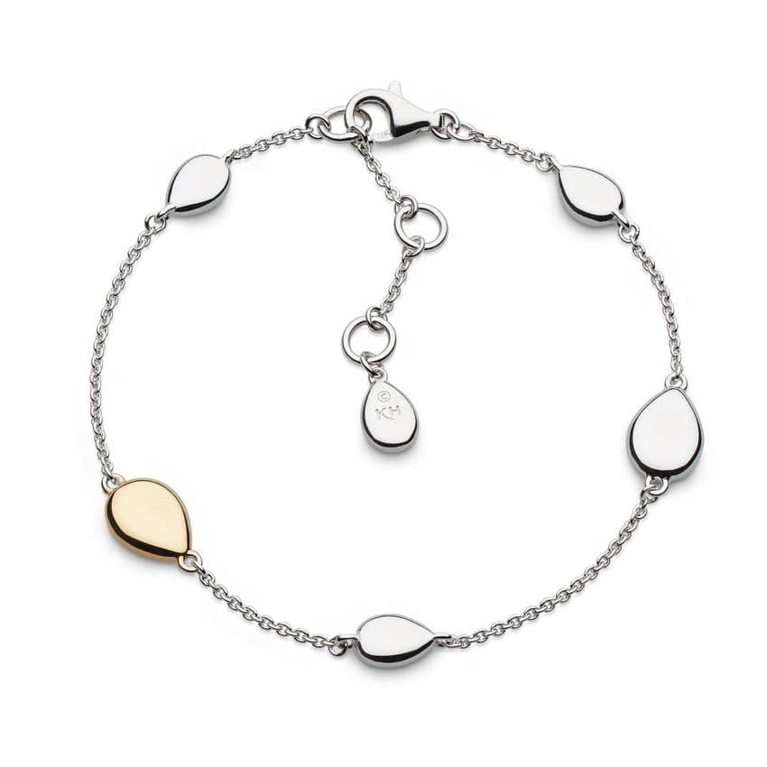 Kit Heath, Coast Pebble Golden Station Bracelet