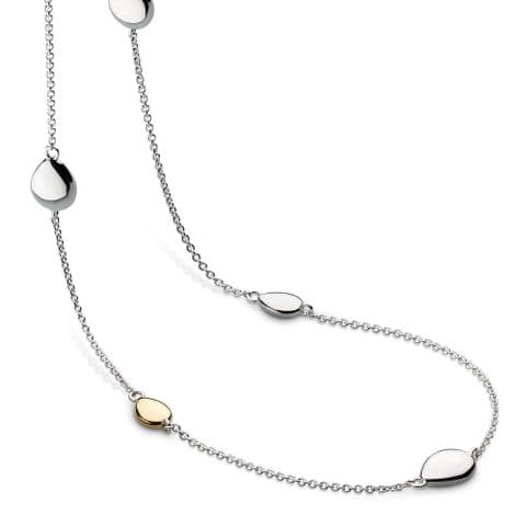 Kit Heath Coast Pebble Golden Station Necklace