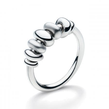 Kit Heath Coast Tumble Quinate Sandblast Ring