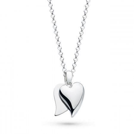 Kit Heath Desire Love Duet Heart Necklace