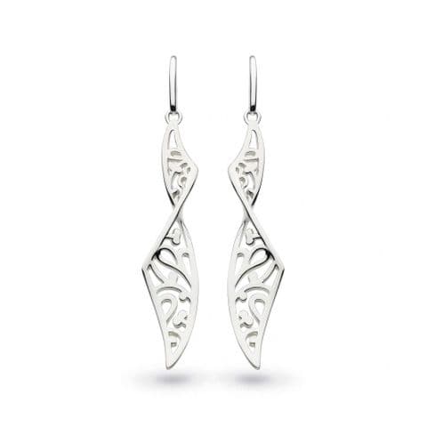 Kit Heath Flourish Twist Drop Earrings