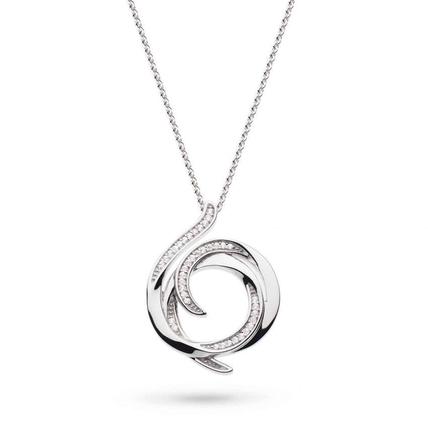Kit Heath Helix Wrap Pavé Necklace