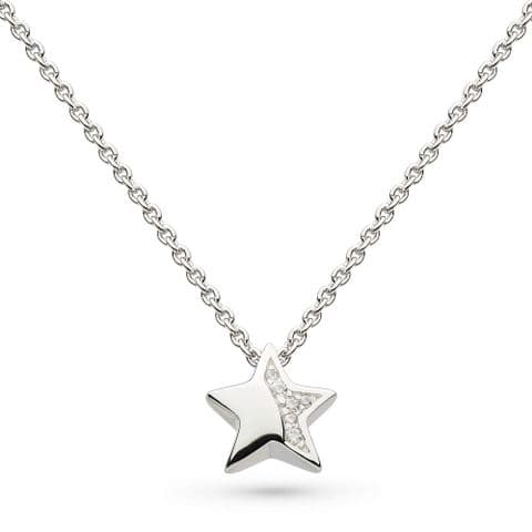 Kit Heath Miniature Shining Star Sparkle Pavé Necklace