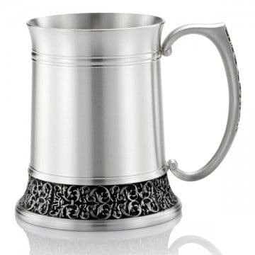 Royal Selangor cast Classic Expression Tankard, Satin Finish (L)