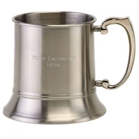 Satin Tankard Stainless Steel 20oz