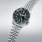 Seiko 5 Sports SKX GMT Bi-Colour Green SSK035K1