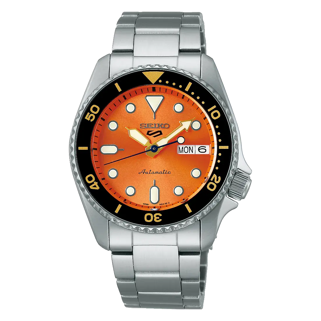 Seiko 5 Sports SKX Midi Orange SRPK35K1