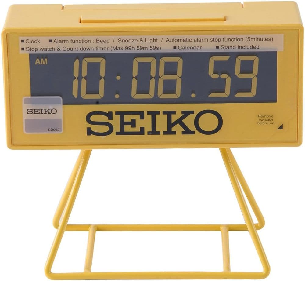Seiko Digital Alarm Clock QHL062Y