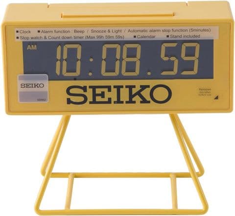 Seiko Digital Alarm Clock QHL062Y