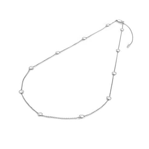 Tender White Topaz Intermittent Necklace - 45cm DN130