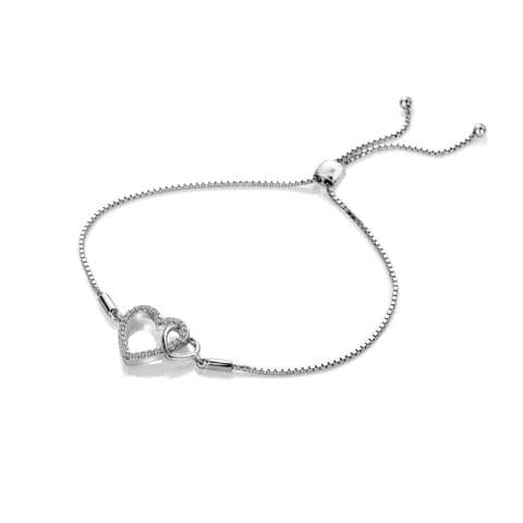 Togetherness Open Heart Bracelet DL589