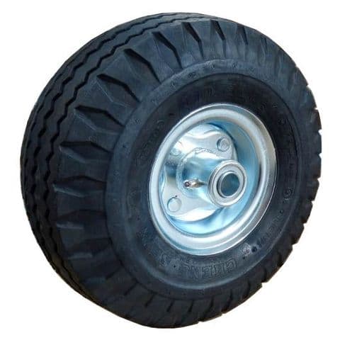 10 Inch Offset Pneumatic Wheel with 3/4 Inch Bearings W-10 OS34X