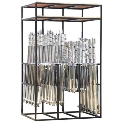 30 Combo and Baby Stand Rack with Double Shelf CSR30-DS