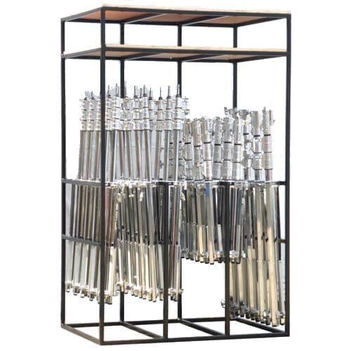 30 Combo and Baby Stand Rack with Double Shelf CSR30-DS