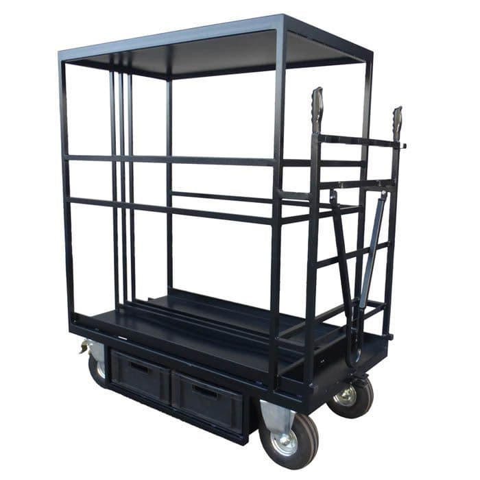 4x4 Flag Cart with 2 Euro Crates