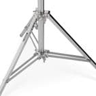 Avenger Combo Stand 350cm Silver Steel Double Riser  A1035CS