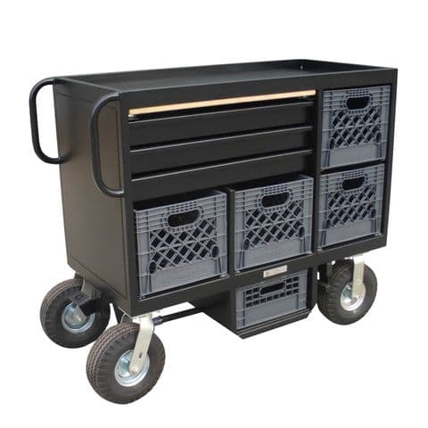 Backstage 4-Crate Set Box Mini Cart SB-04H MINI