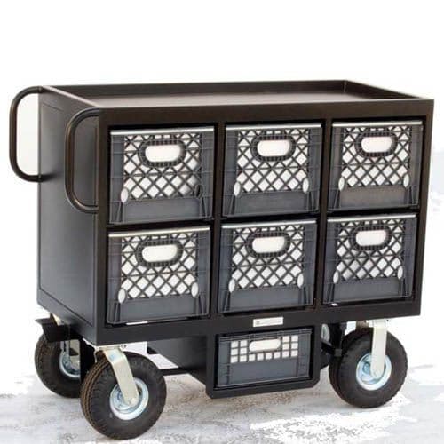 Backstage 6-Crate Set Box Mini Cart SB-06 MINI