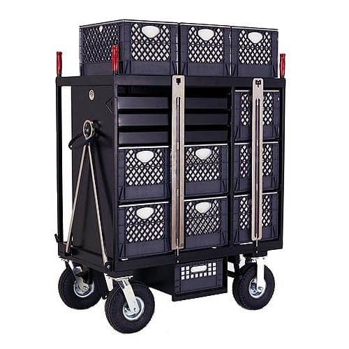 Backstage 7-Crate Set Box Cart SB-07