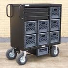 Backstage 7-Crate Set Box Set Mini Cart SB-07 MINI