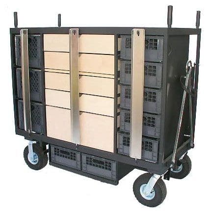 Backstage 8-Crate Set Box Platinium Cart SB-08 PS