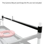 Backstage Camera Case Cart Horizontal Cross Bar 51 inches TR-04 SH