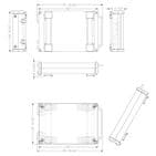 Backstage Junior Camera Case Cart - Aluminium TR-04 JR