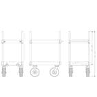 Backstage Junior Camera Case Cart - Aluminium TR-04 JR