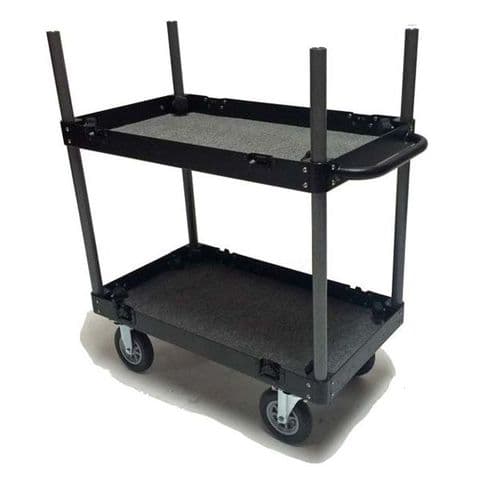 Backstage Junior Flight Case Cart - Aluminium TR-06