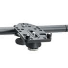 Cine Mounting Plate to 1/4in Pin-Loc 15mm Rod Clamp