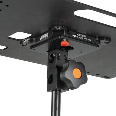 DIT BOX Laptop Tray to VESA Quick Release Plate to Spigot Adapter