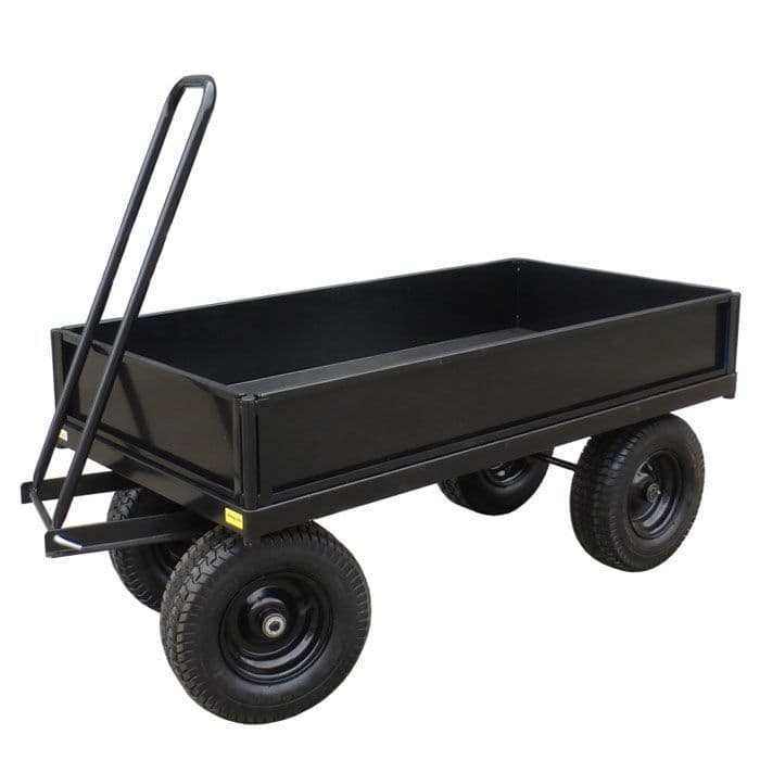 Hand Trailer with Phenolic Deck and Removable Sides