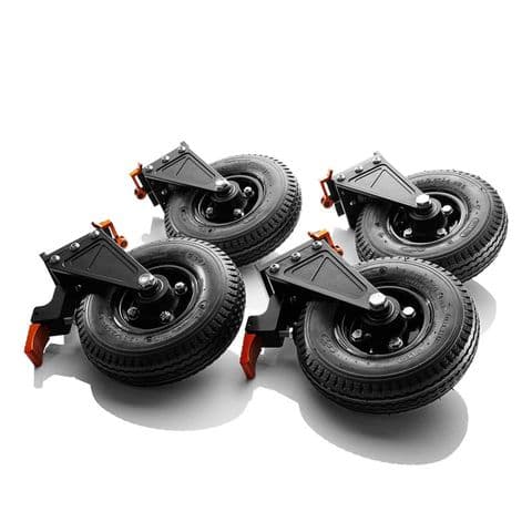 Inovativ 8in EVO Wheel System with Dovetail Clamp - Set of 4