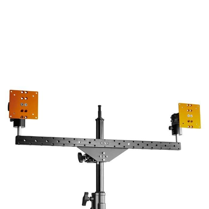 Inovativ Dual Bar with 2 Baby Pins and 2 Pro Monitor Mounts