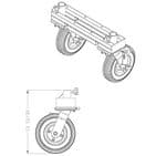 Mag 8-inch Wheel Conversion Kit (Mini) MAG-E MINI