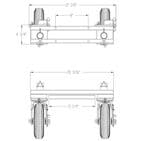 Mag 8-inch Wheel Conversion Kit (Narrow) MAG-EN