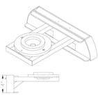 Mag Euroball Mount 75mm MAG-EU 75 AL