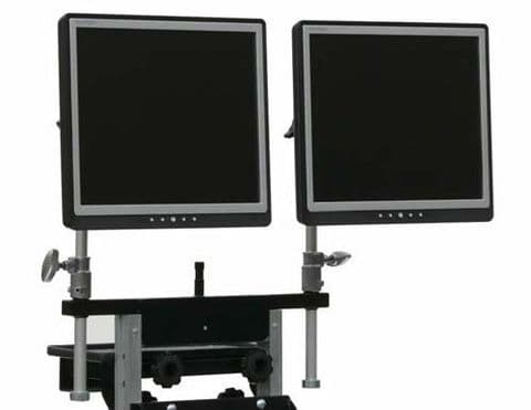 Mag Flat Screen Adjustable Vertical Dual Riser with Baby Pin MAG-01 VPR