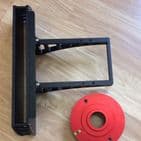 Mag Fluid Head Handle Mount Bracket Aluminium MAG-M/DT BKT AL