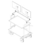 Mag Junior Monitor Horizontal Cross Bar MAG-SH JR