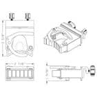Mag Mic Boom Grip & Base with Locking System MAG-R2 LK-X
