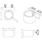Mag Mic Boom Grip & Base with Locking System MAG-R2 LK-X