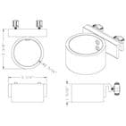 Mag Mic Boom Grip <br />& Base with Locking System <br />MAG-R4 LK-X