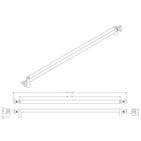 Mag Mini Monitor Horizontal Cross Bar MAG-SH MINI