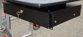 Mag Roller Sliding Drawer with Lock MAG-L4 PE-15