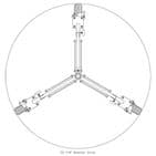Mag Steadi-Cam Stand 8-inch Wheel Kit MAG-SS W-08 12