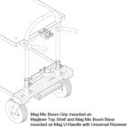 Mag U-Handle Cross Bar with Universal Receiver MAG-HU CB